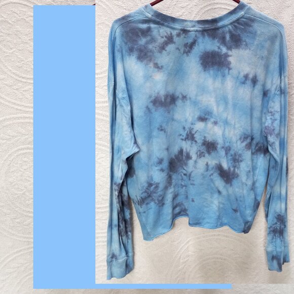 Tie Dye Sun Moon Tarot Card Graphic Long Sleeved T-Shirt XL (T-369) - Picture 11 of 11